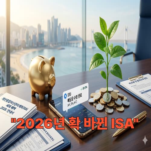 4월 'ISA 계좌' 배당금 재투자 전략: 비과세 혜택 극대화하는 법