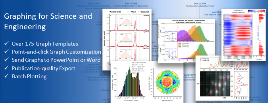 origin-그래프-장점-Graphing for sience and engineering