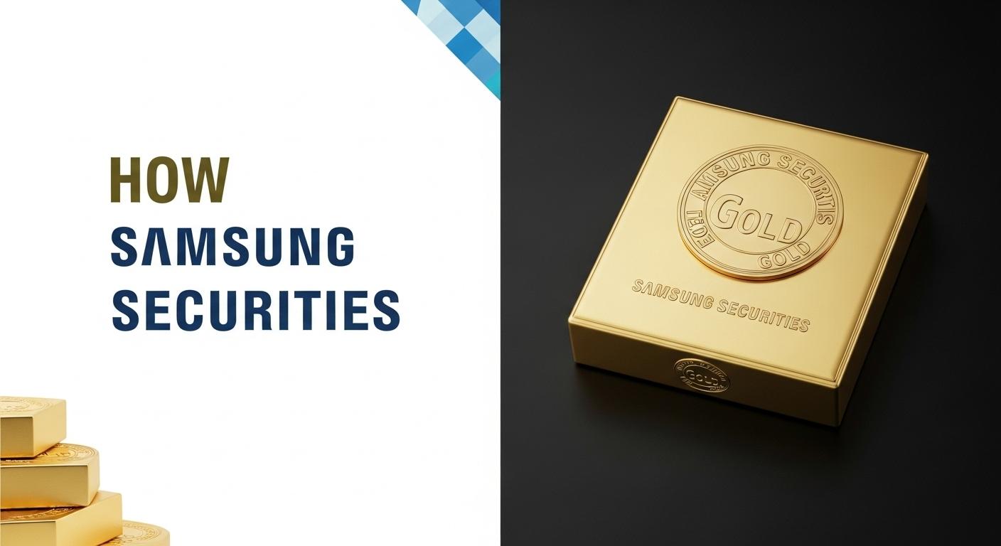 삼성증권 금투자 하는 방법