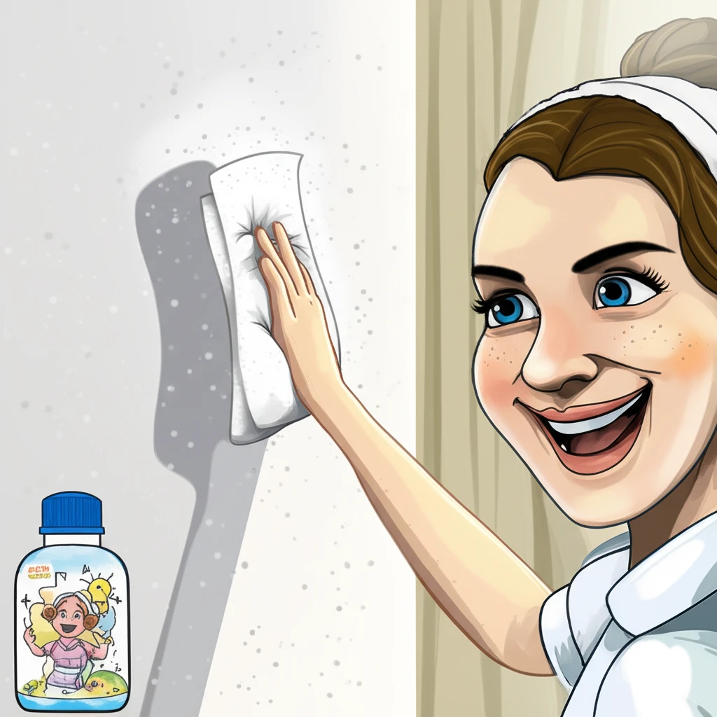 화이트 벽지 깨끗하게 유지하는 방법 