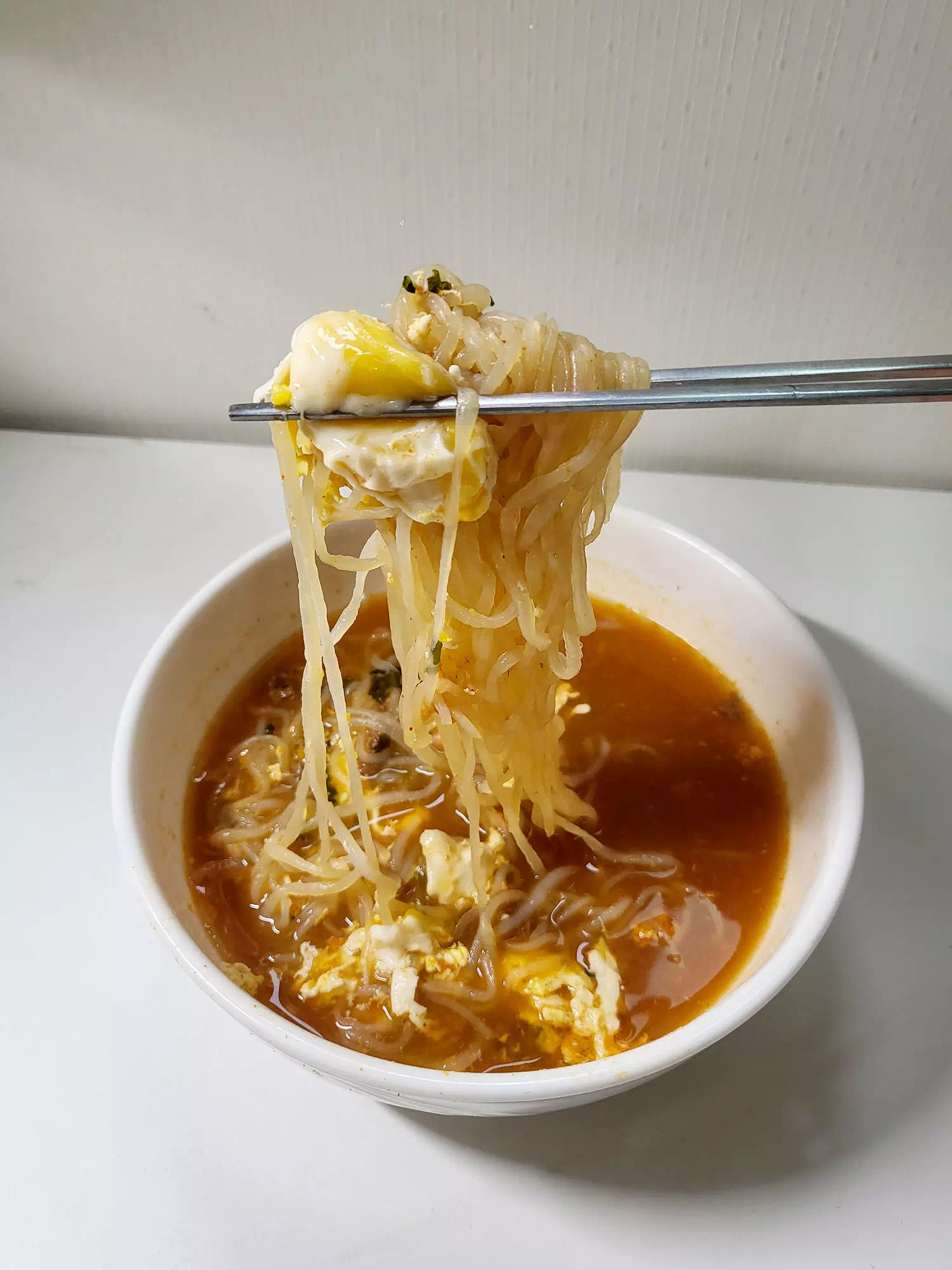 계란과 곤약면