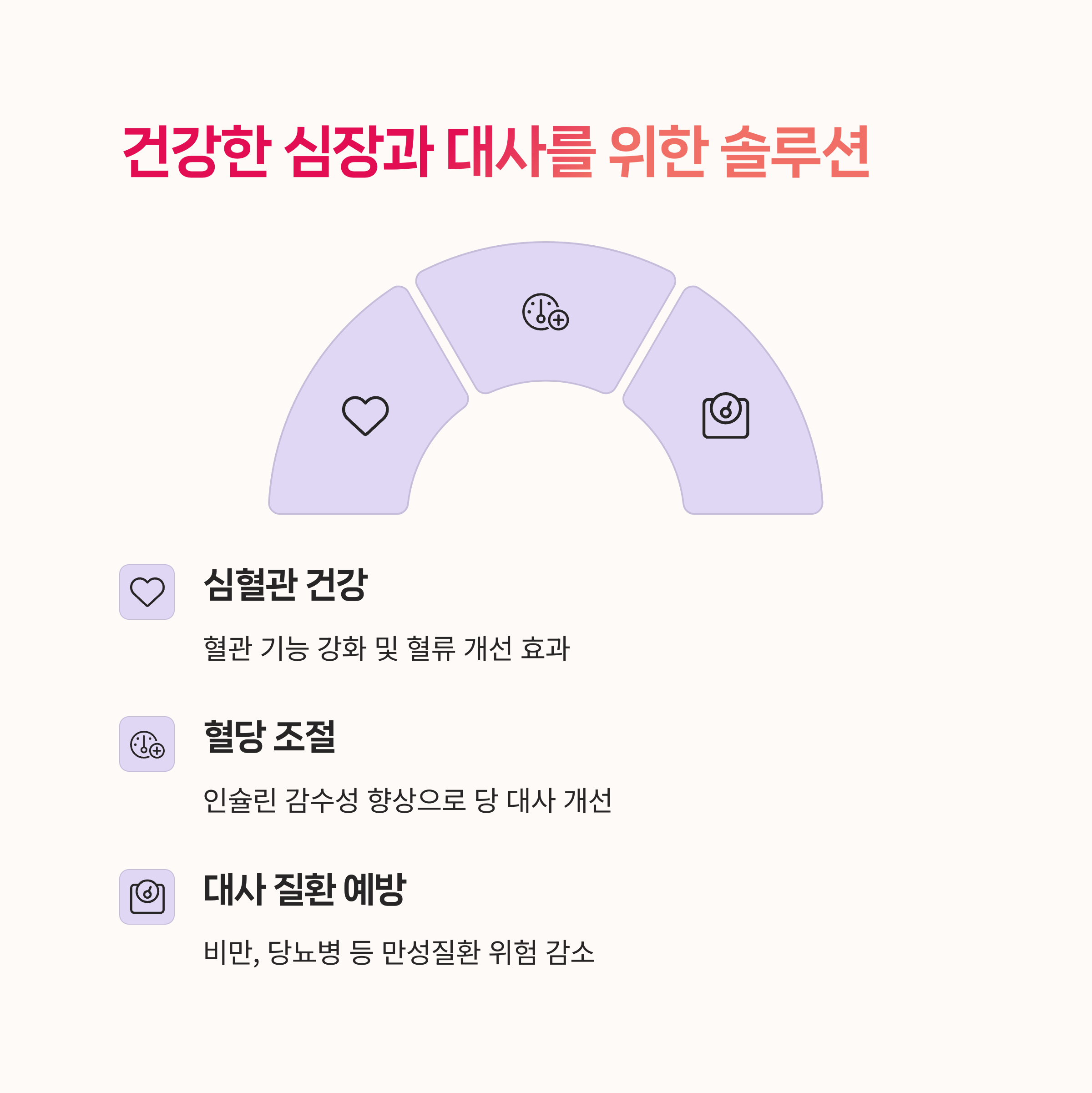 뇌건강, 면역력증강,