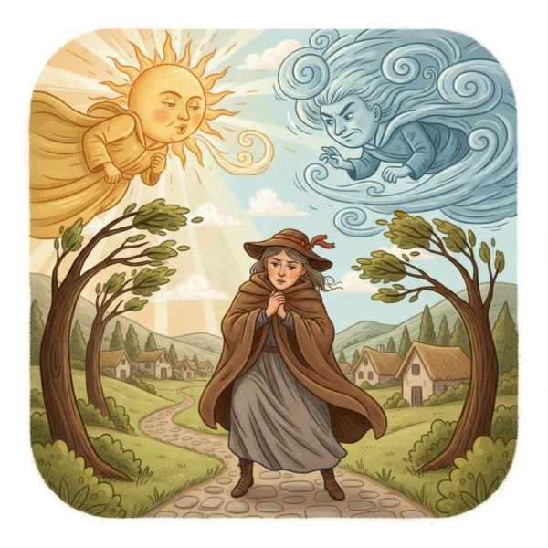 북풍과-태양-줄거리-해와-바람