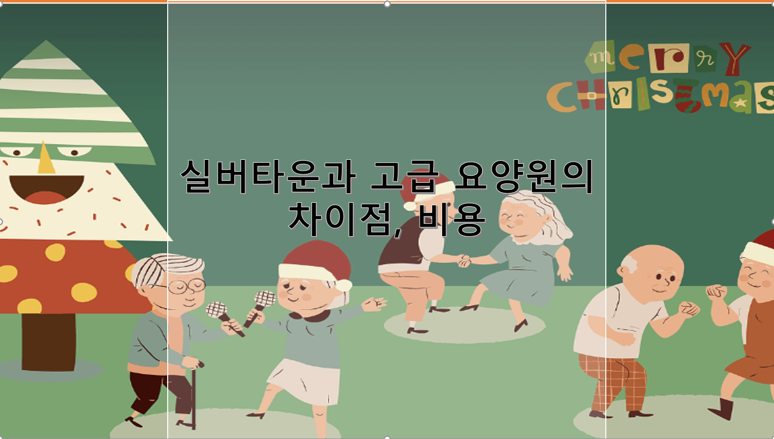 실버타운과 일반 요양원 차이, 금액 비교