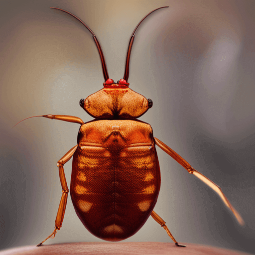 갈색 빈대 이미지