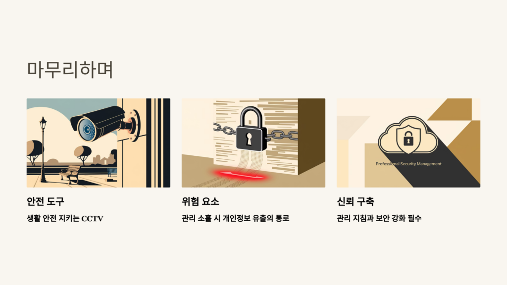 CCTV 보안 유지 방법