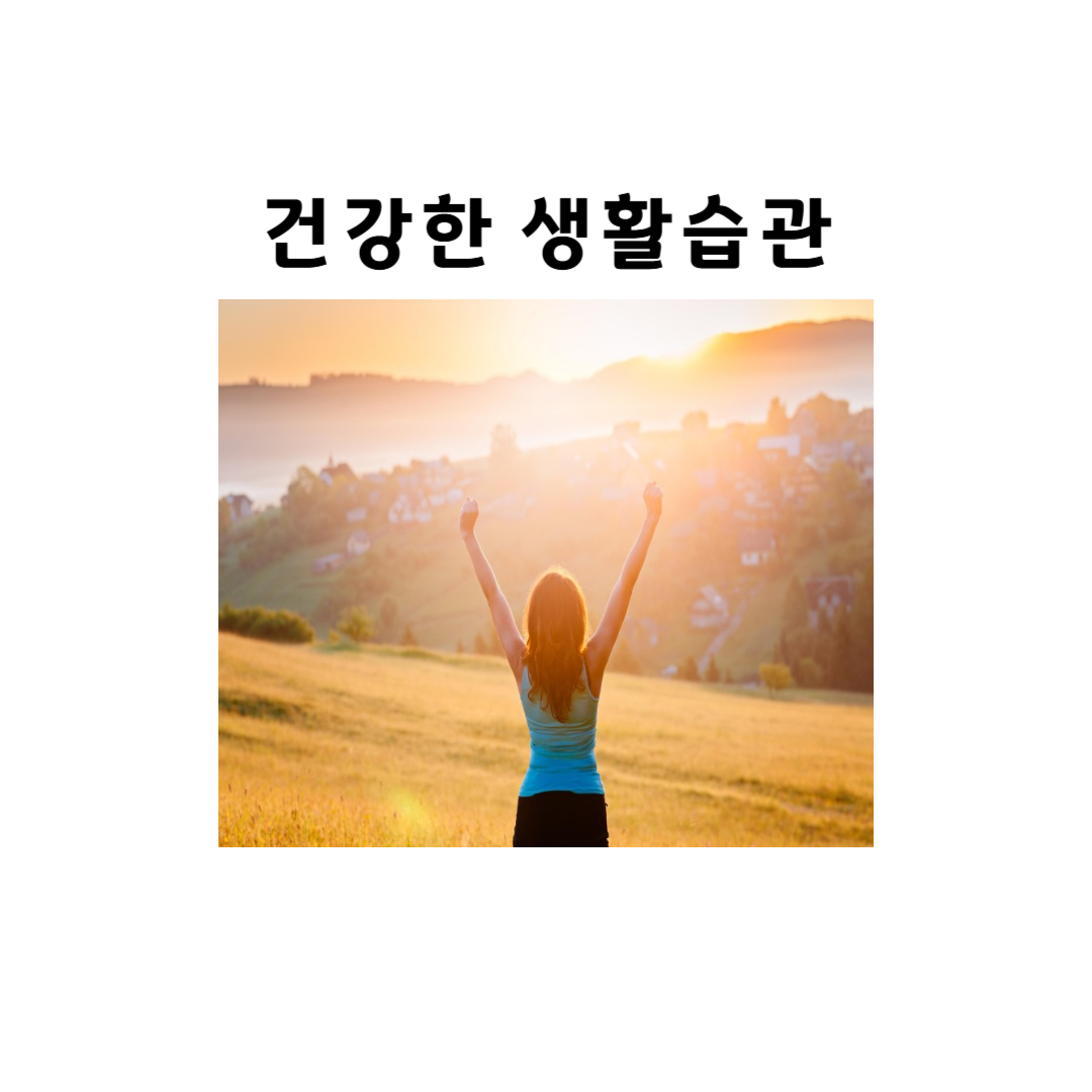 건강한 생활습관