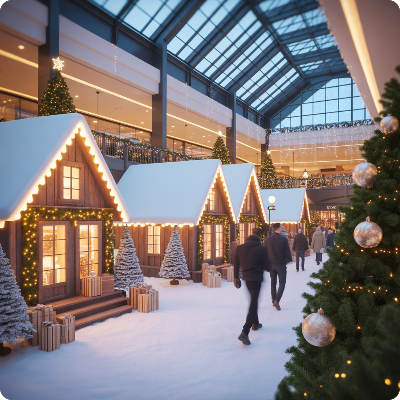 더현대 서울 크리스마스 빌리지 예약 가상이미지
