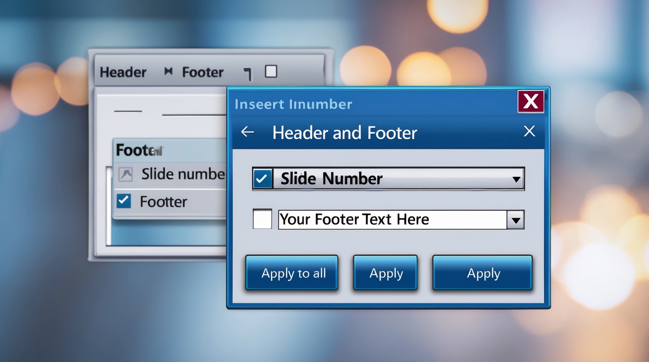 슬라이드마스터활용