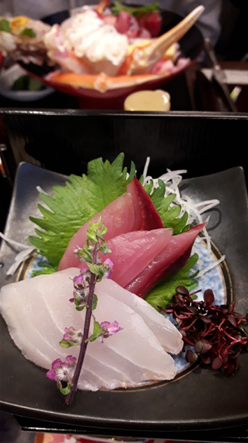 우미호타루에서 먹은 해산물들