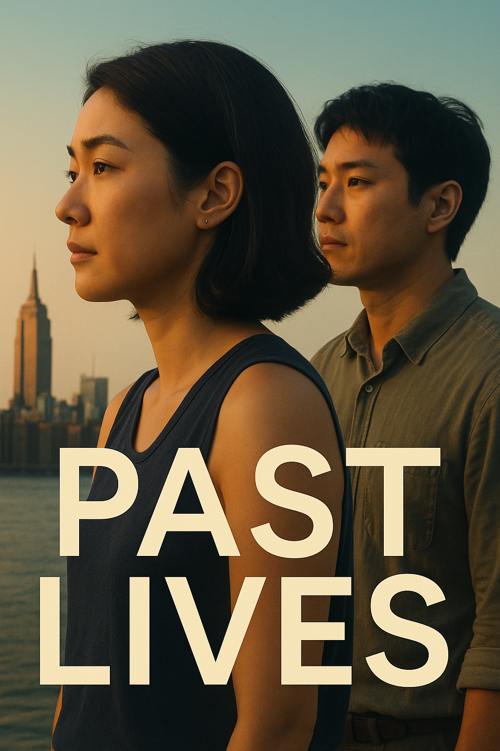 패스트 라이브즈 영화 포스터