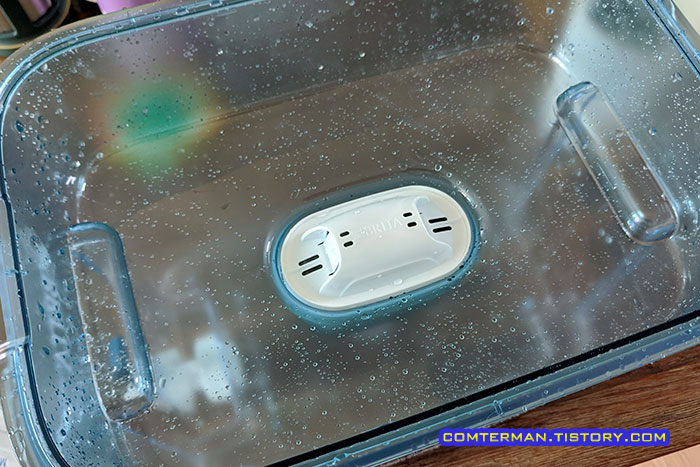 브리타 맥스트라 필터 장착