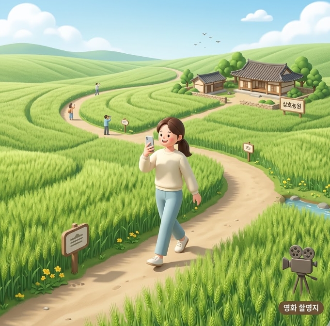 고창 반값여행 신청방법 청보리밭 선운사 상하농원