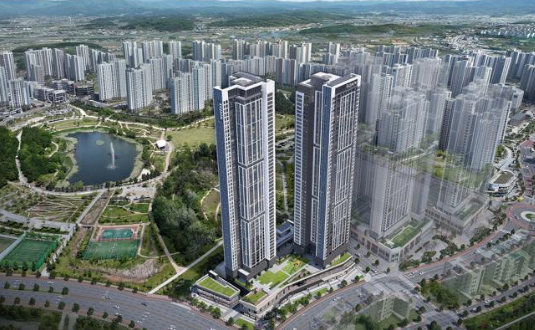 에코시티한양수자인디에스틴주상복합