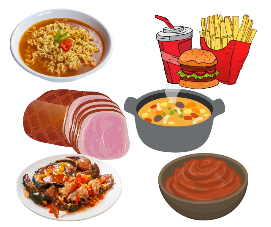 고혈압에 해로운 대표 음식