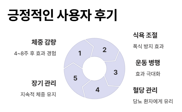 위고비 긍정적인 후기