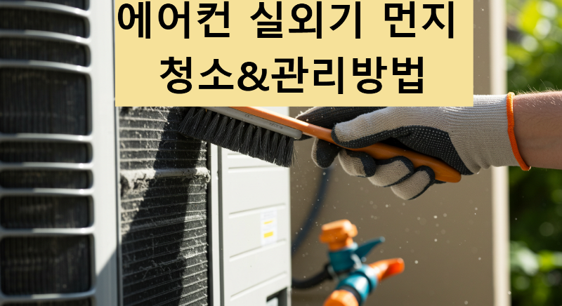 에어컨실외기-청소