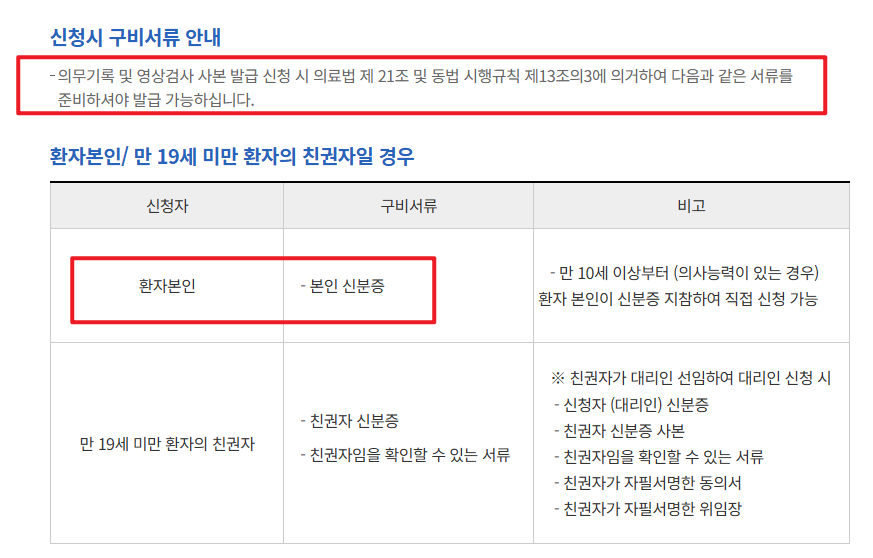 의무기록사본 발급방법3