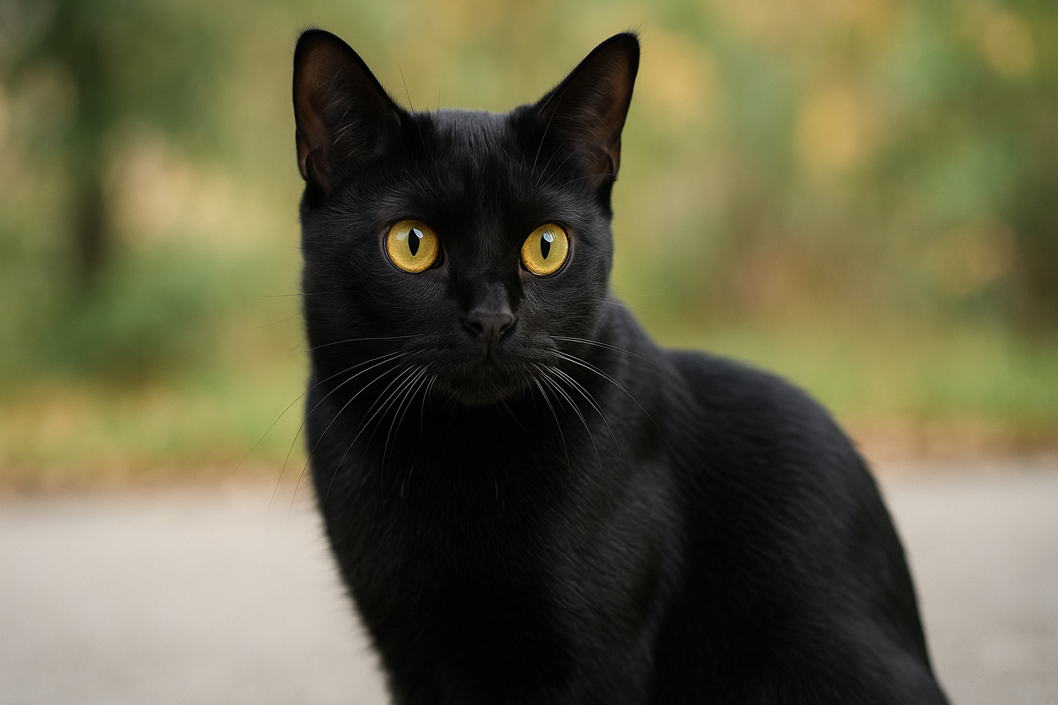 봄베이 고양이 사진