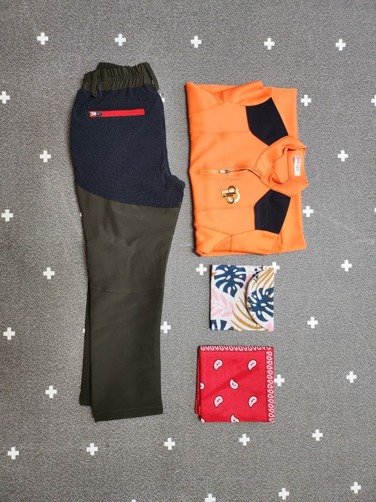 숲복, 식탁보용 손수건, 약 파우치