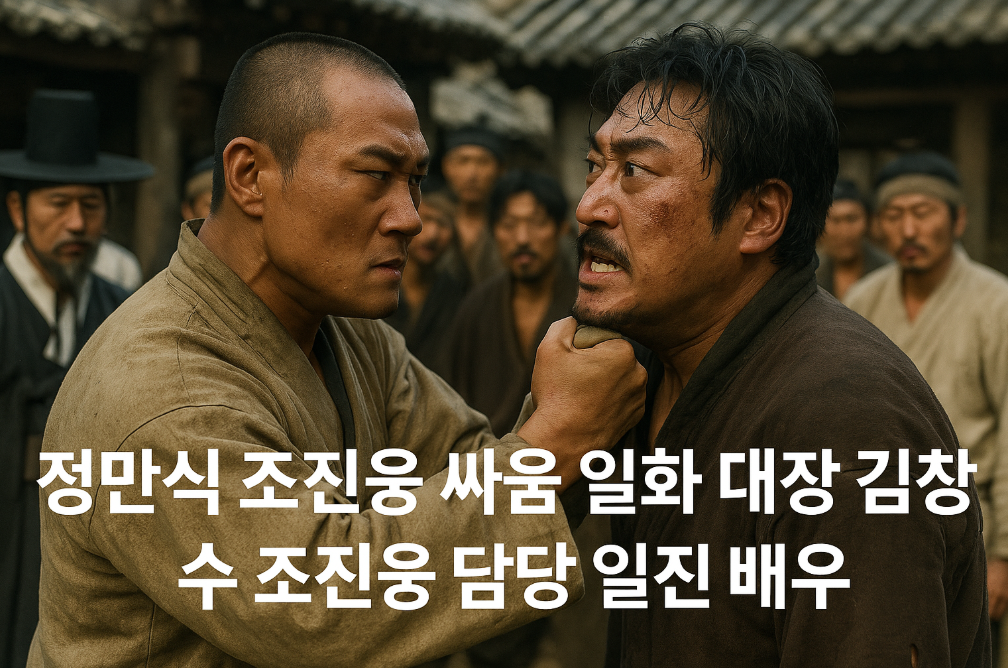 정만식 조진웅 전설의 싸움 일화, 대장 김창수의 충격 증언