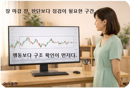 지금은 판단보다 기준을 점검할 시간