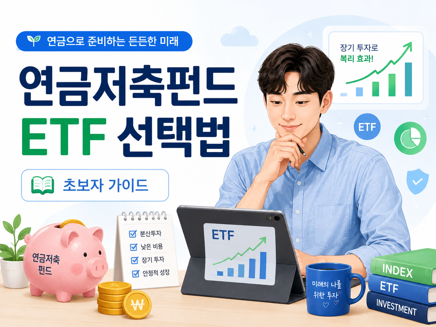 연금저축펀드 만들었는데 뭘 사지? 초보자가 알아야 할 ETF 선택법