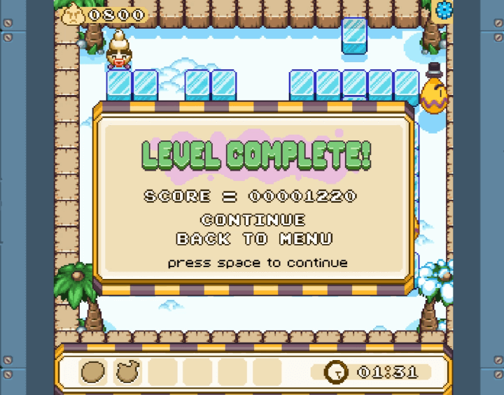 배드아이스크림2-플래시게임-종료-화면