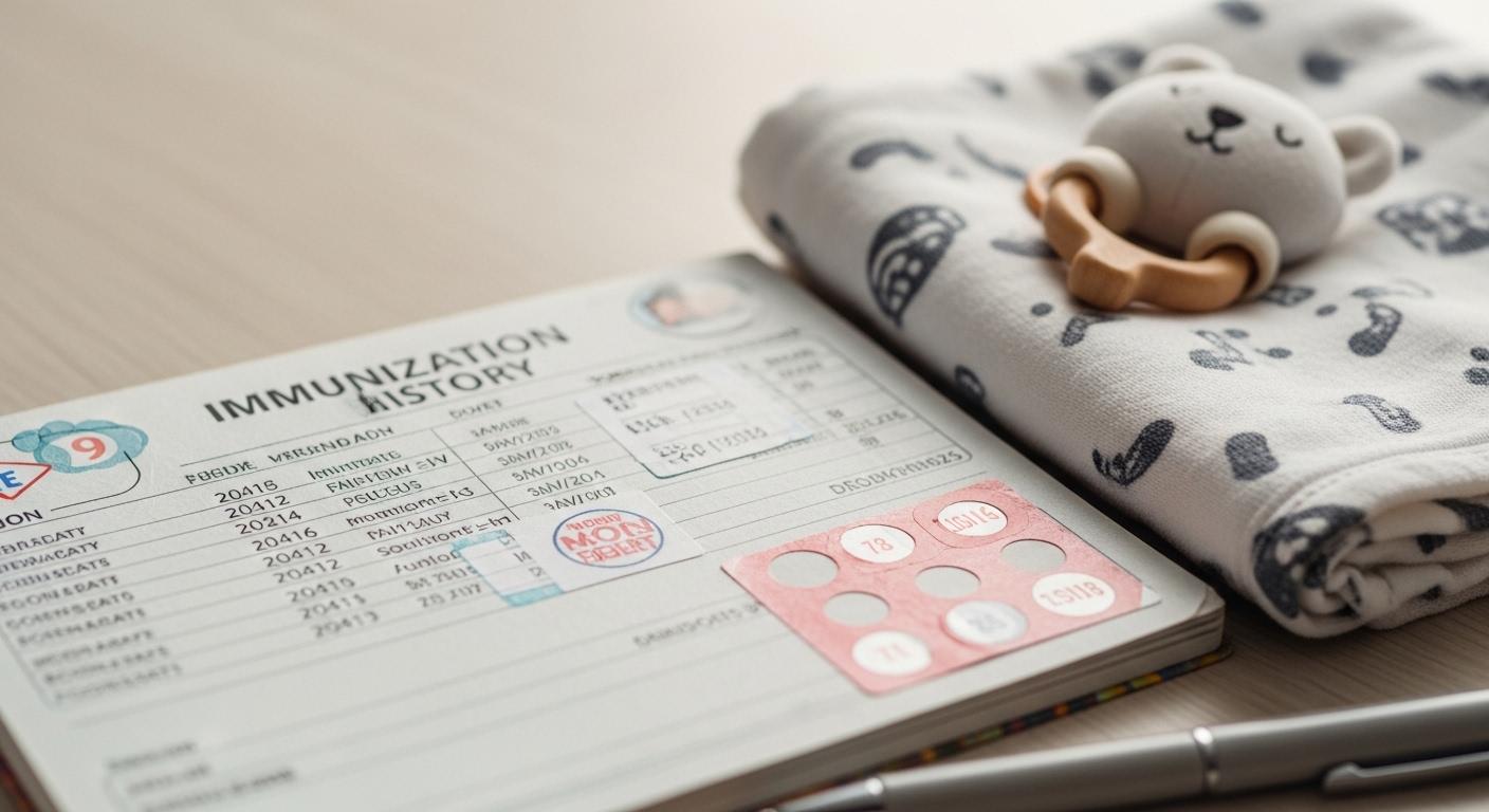아기 예방접종 내역