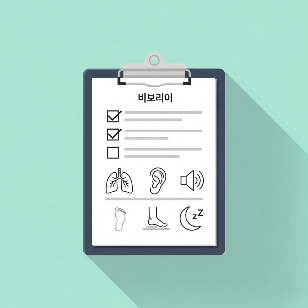 체크리스트 & 표