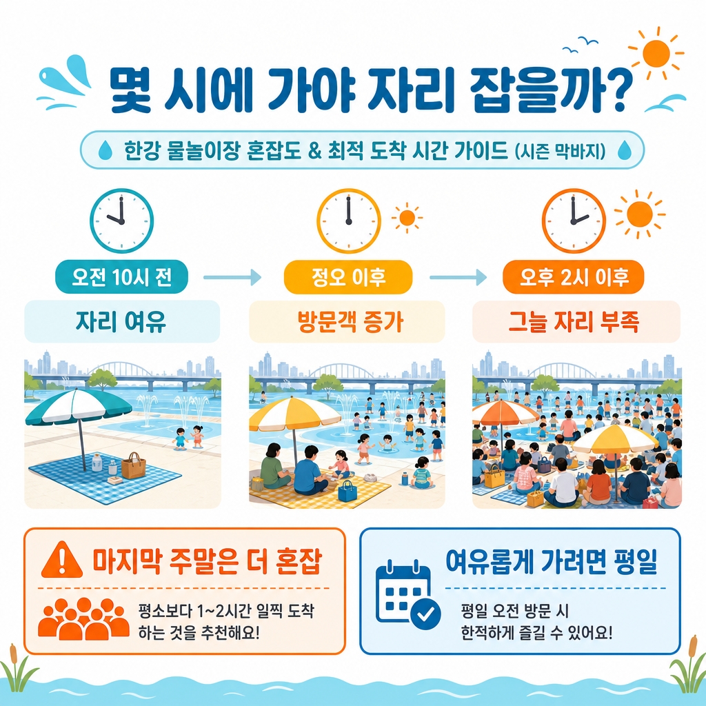 폐장 앞둔 주말에 자리가 차는 시간