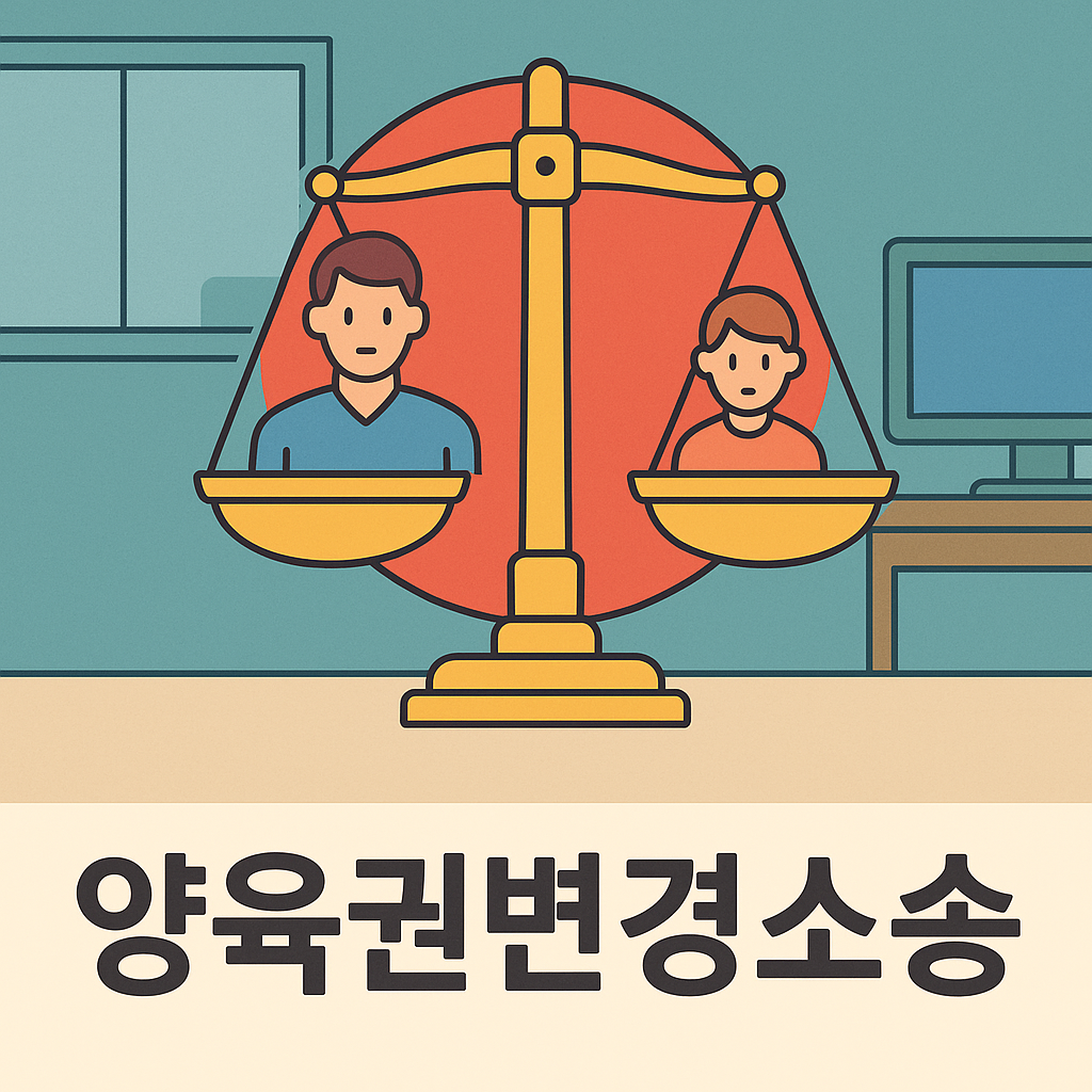진주이혼변호사,양육권변경소송