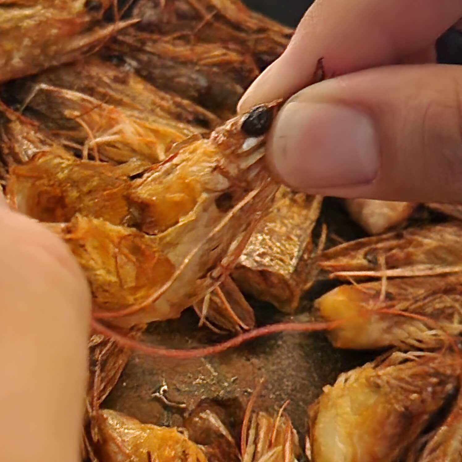 대하 머리 먹는법2