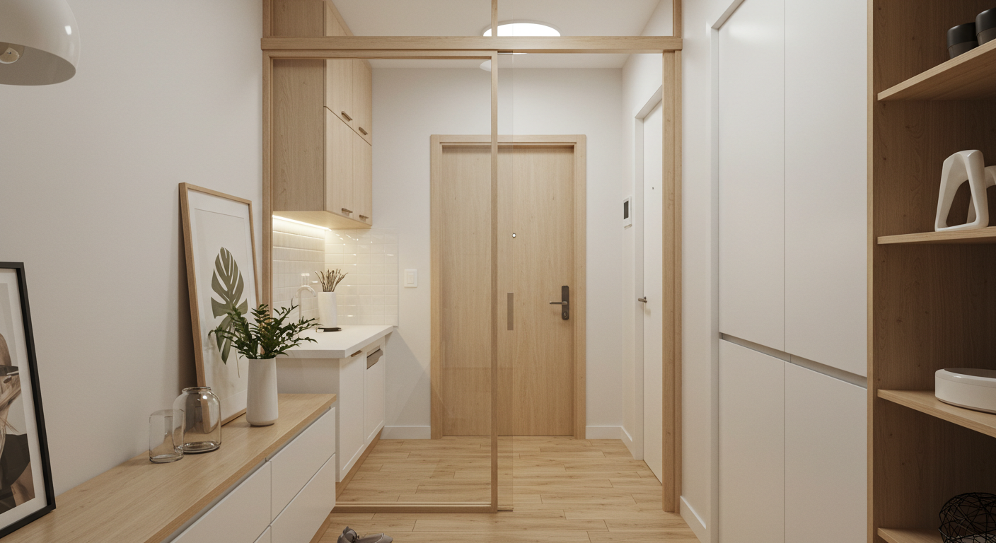 소형 아파트 중문 인테리어 가이드