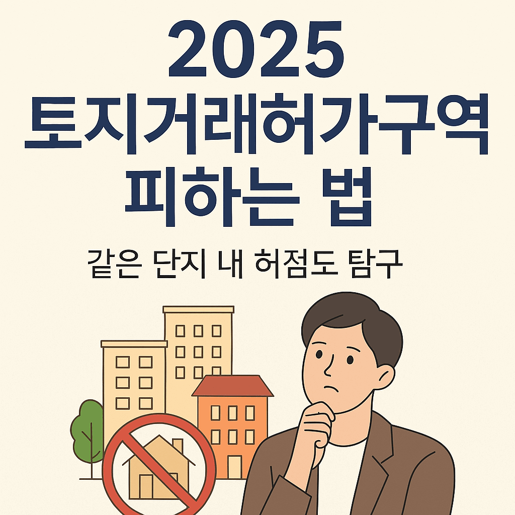 2025 토지거래허가구역 피하는 법