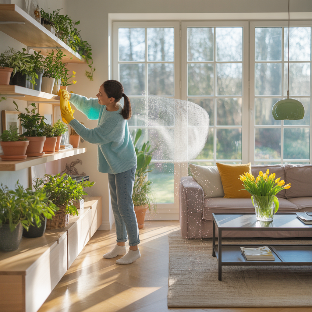 봄맞이 인테리어 청소