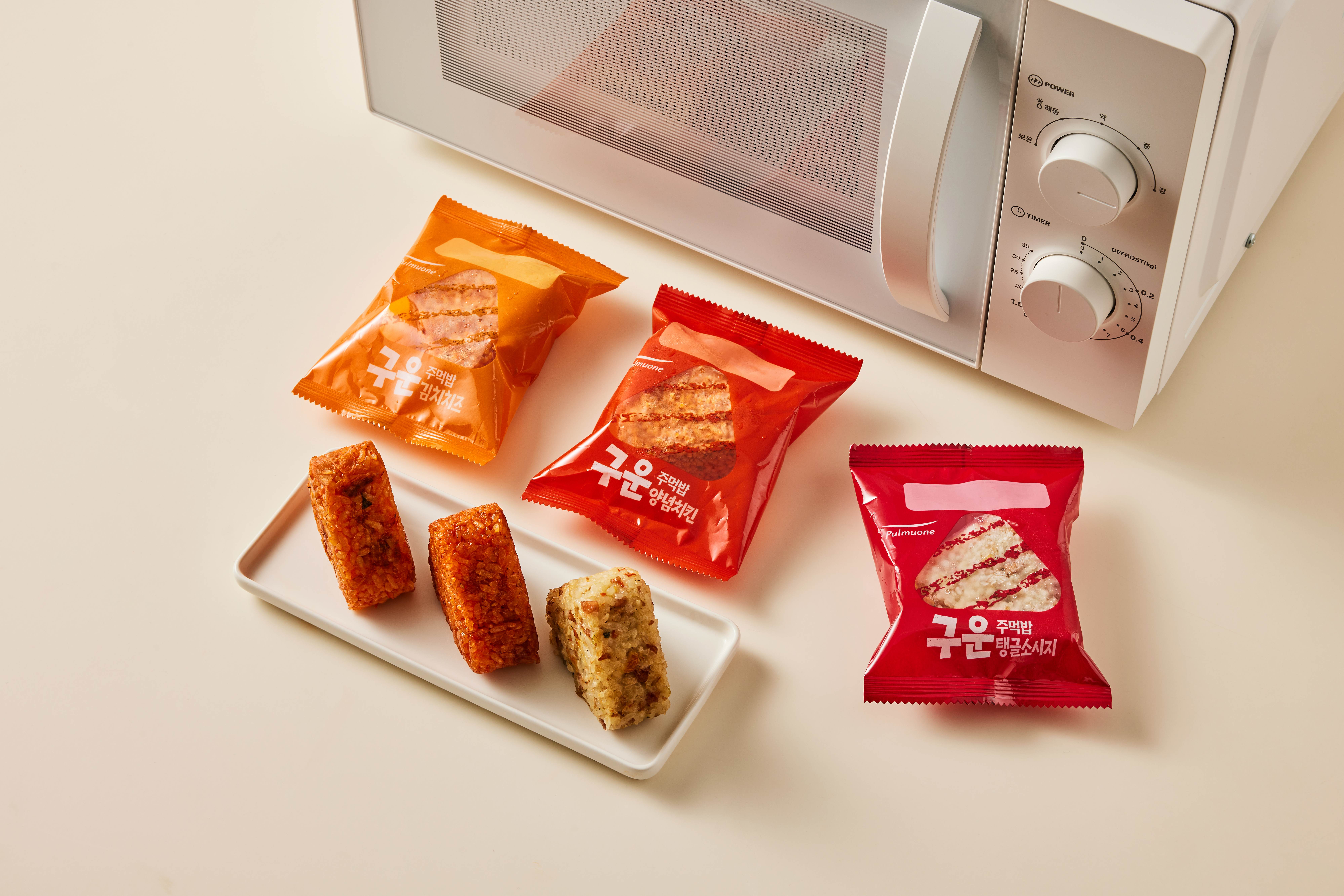 풀무원 구운주먹밥 3종