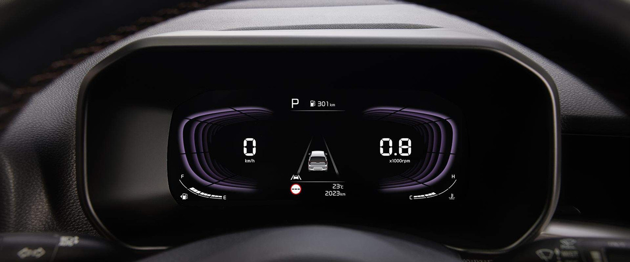 모닝 내부 디자인