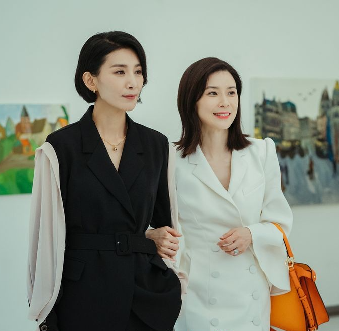 긴머리 스타일