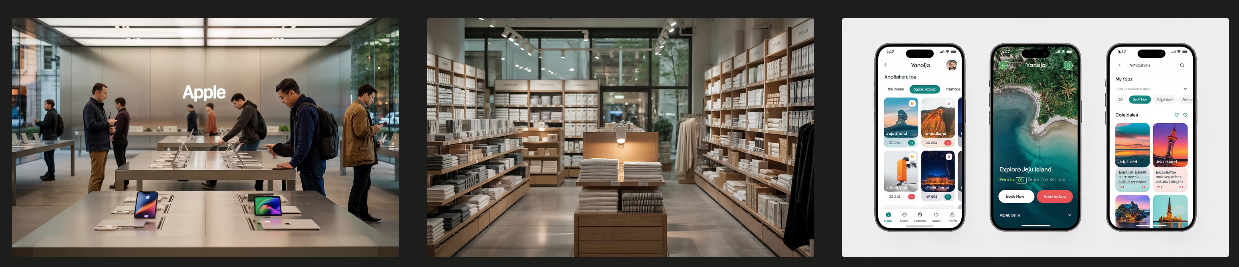 애플, 무인 양품, 야놀자