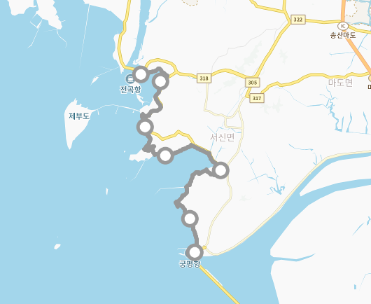 화성시 명소 가볼만한곳 걷기좋은 둘레길 서해랑길 87, 88코스