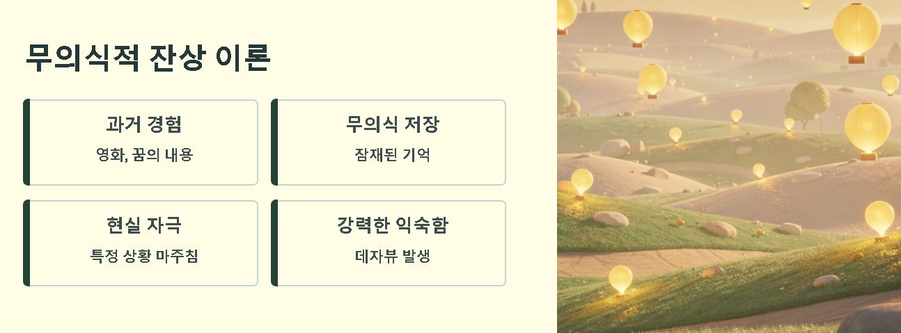 데자뷰의 뜻 원인