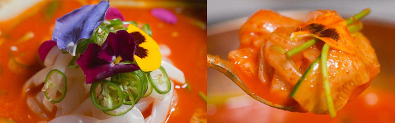 차예련 무늬오징어물회 이미지