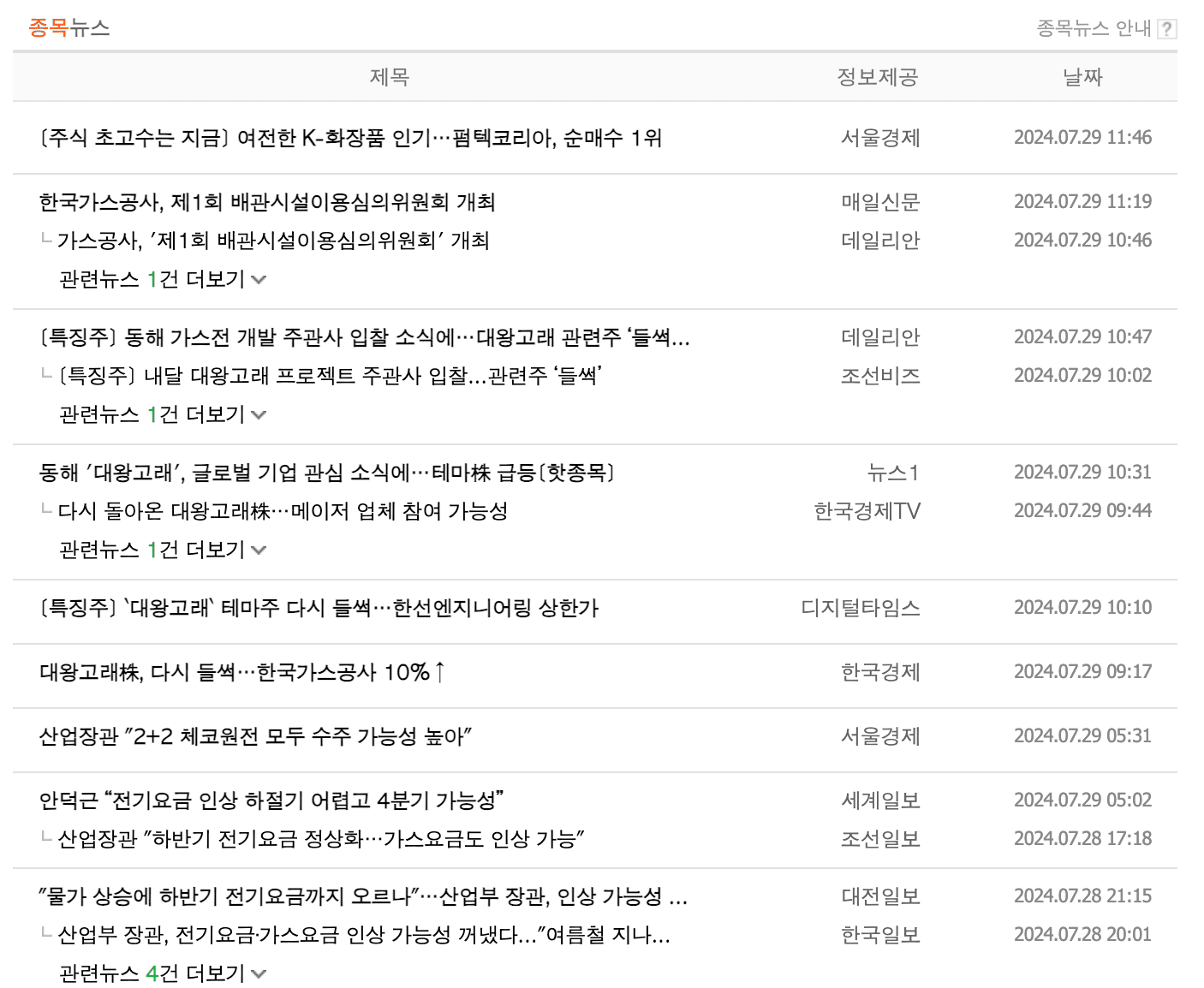 뉴스