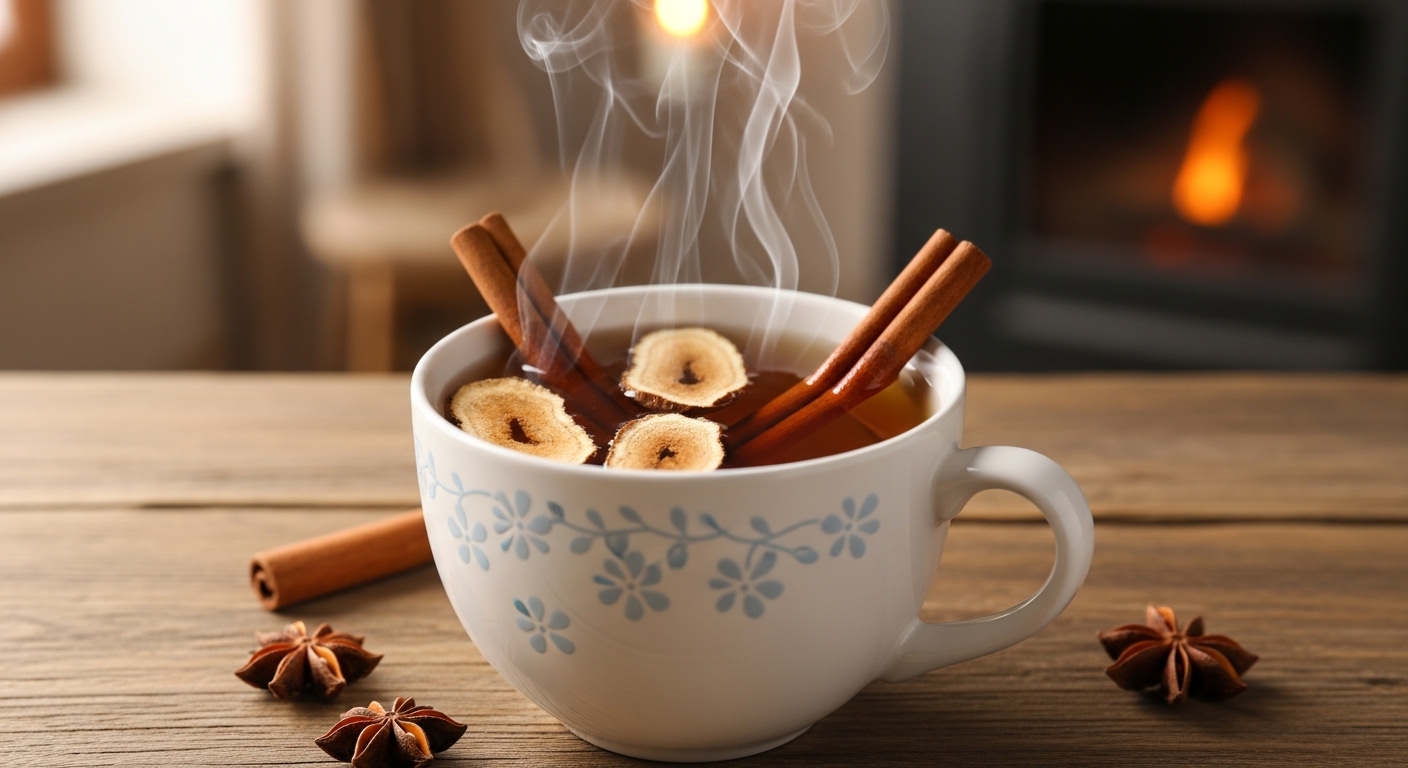 생리불순에좋은차계피