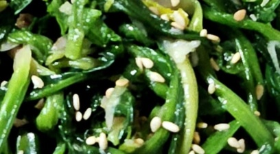 시금치나물 맛있게 무치는법