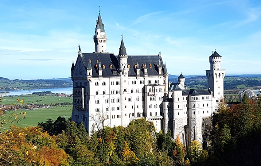 퓌센의 멋진 성의 모습