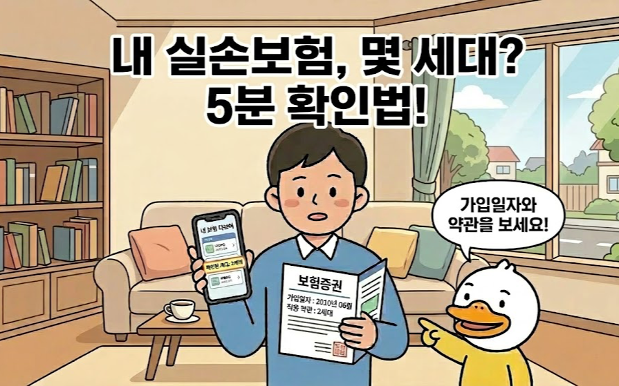 내 실손보험은 몇세대?