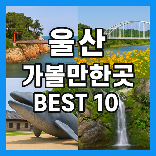 울산 가볼만한곳 베스트10