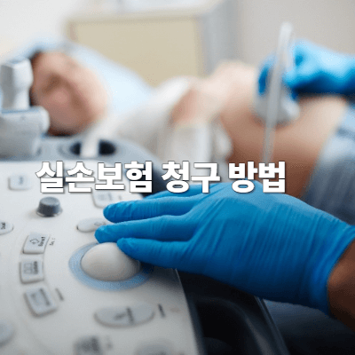 실손보험 청구 방법